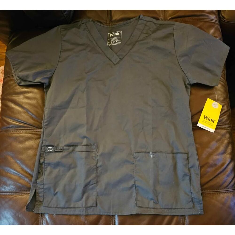 New Women's Scrub Top Size S